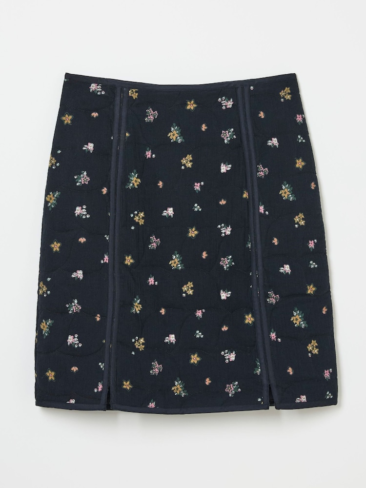 FatFace Shelby Black Ditsy Paisley Skirt - Image 5 of 5