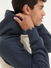 FatFace Brooke Navy Blue Graphic Hoodie - Image 2 of 4