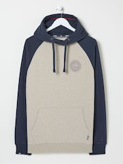 FatFace Brooke Navy Blue Graphic Hoodie - Image 4 of 4