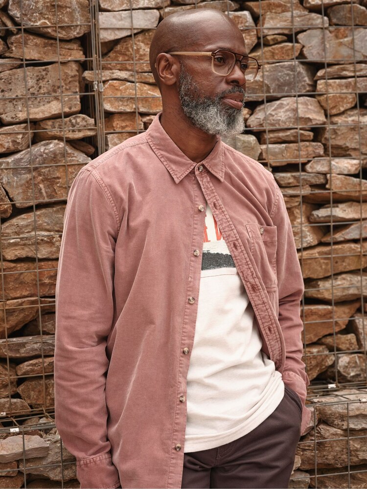 FatFace Pink Long Sleeve Cord Shirt - Image 1 of 6 FatFace Pink Long Sleeve Cord Shirt - Image 1 of 6