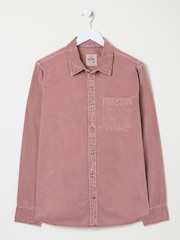 FatFace Pink Long Sleeve Cord Shirt - Image 6 of 6