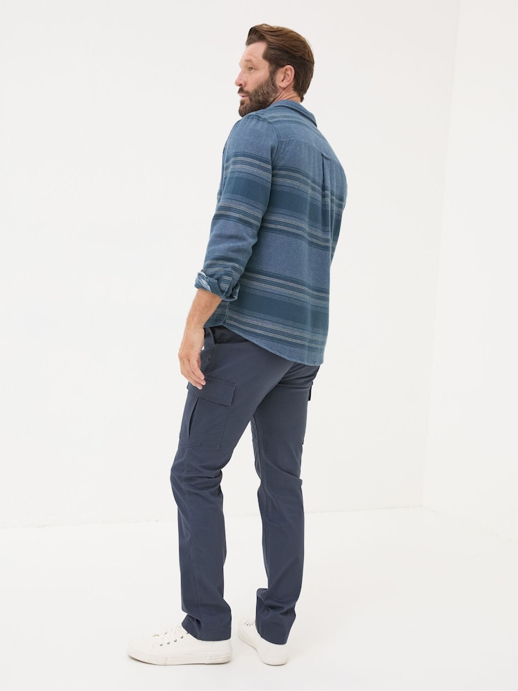 Синий и темно-синий - FatFace Cargo Trousers - Image 2 of 5