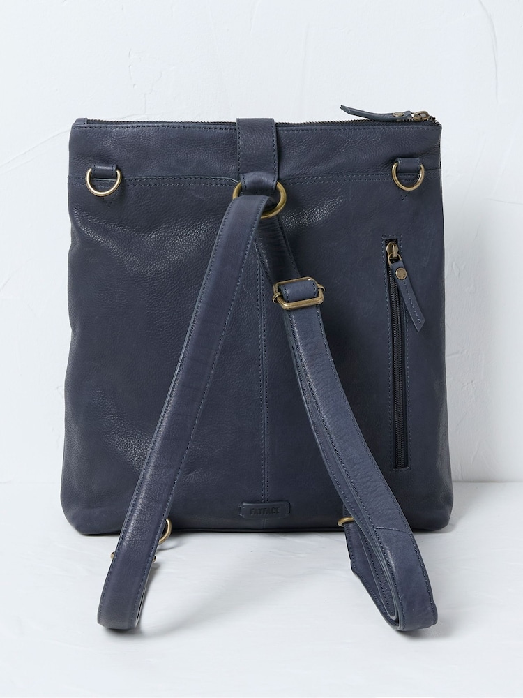 FatFace Ava Blue Backpack - Image 2 of 3