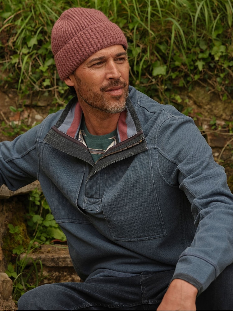 FatFace Airlie Blue Panel Sweatshirt - Image 1 of 6 FatFace Airlie Blue Panel Sweatshirt - Image 1 of 6