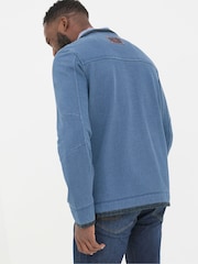 FatFace Airlie Blue Panel Sweatshirt - Image 3 of 6