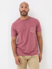 FatFace Pink Never Tired T-Shirt - Image 1 of 5