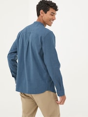 FatFace Tadlow Blue Grandad Shirt - Image 2 of 7