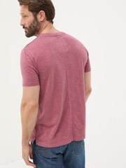 FatFace Pink Ship Happens T-Shirt - Image 2 of 4