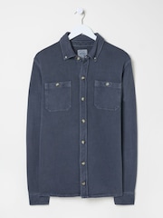 FatFace Petworth Blue Cotton Shirt - Image 5 of 5