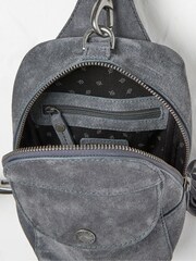 FatFace Grey Suede Belt Bag - Image 2 of 2