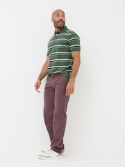 FatFace Purple Plum Modern Coastal Chinos - Image 3 of 5