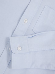 Reiss Soft Blue Greenwich 3-9 yrs Button Down Oxford Shirt - Image 4 of 4