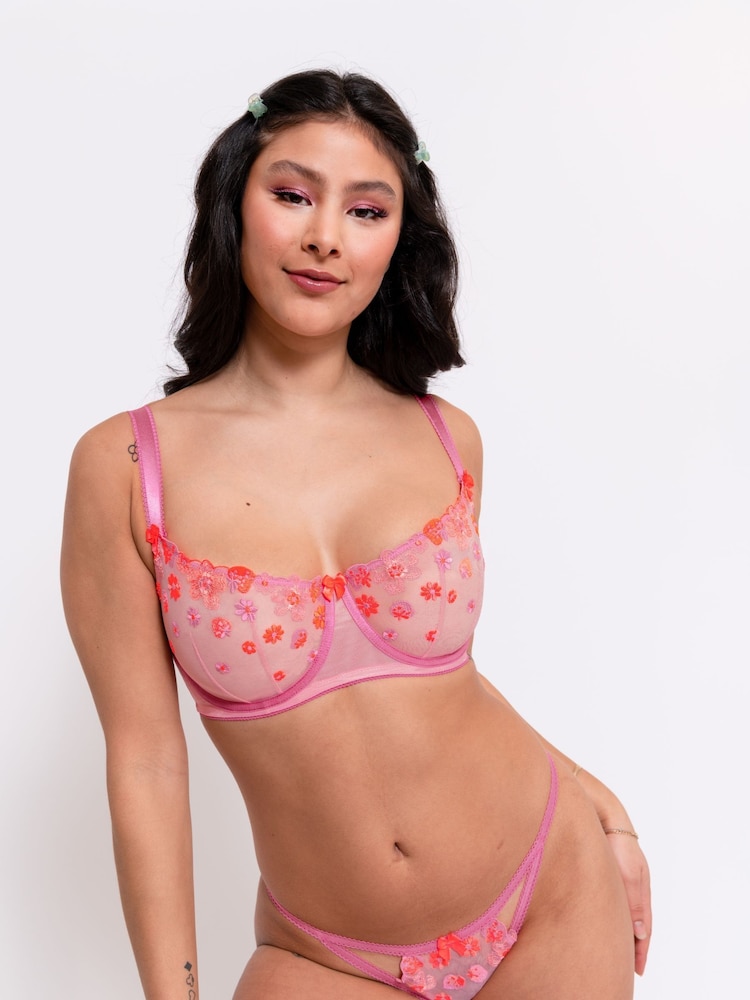 Curvy Kate Strawberry Crush Balcony Bra - Image 2 of 7