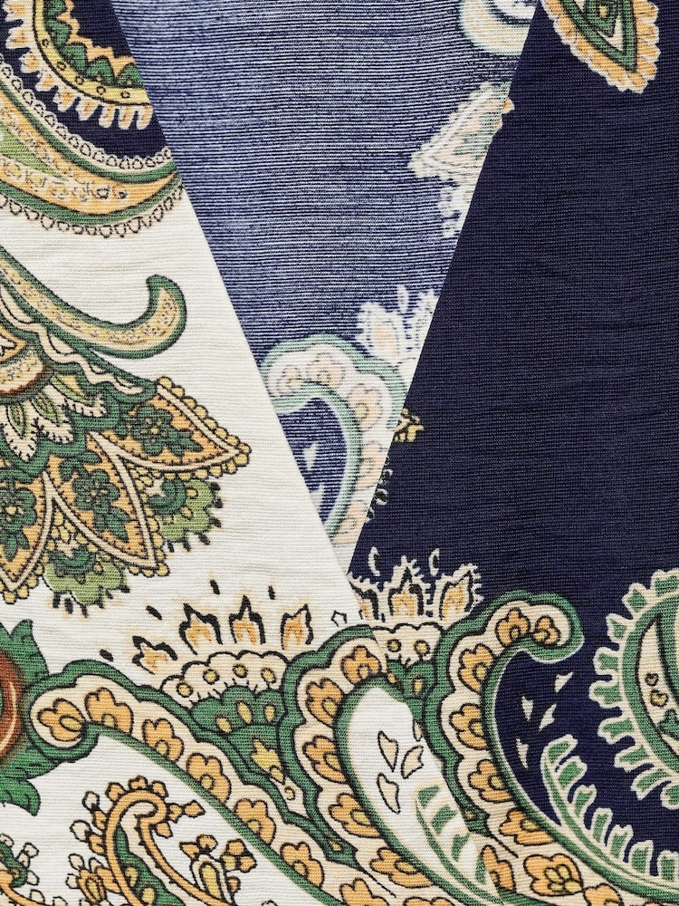 Mango Green Paisley Dress - Image 7 of 7