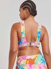 Figleaves Pink Frida Soft Plunge Bikini Top - Image 2 of 4