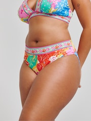 Figleaves Pink Frida Classic Bikini Briefs - Bild 3 von 4