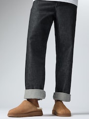 FitFlop Gen-FF Shearling Lined Suede Slippers - Image 1 of 5