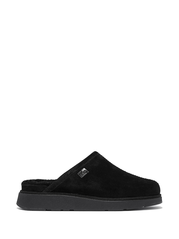 FitFlop Gen-FF Shearling Lined Suede Slippers - Image 2 of 5