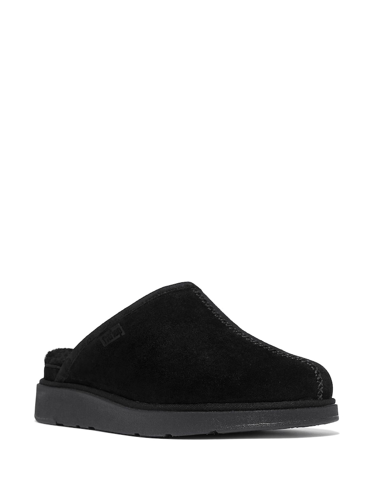 FitFlop Gen-FF Shearling Lined Suede Slippers - Image 3 of 5