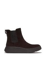 Fitflop F-Mode Suede Flatform Chelsea Boots - Image 2 of 5