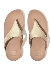 FitFlop Lulu Leather Toe Post Sandals - Image 3 of 4