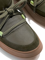 FitFlop F-Mode Water Resistant Biofleece Mesh Flatform Snow Boots - Image 3 of 4