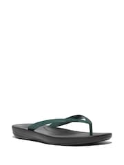 Schwarz Chrom - FitFlop™ iQushion™ Ergonomic Zehentrennersandale - Bild 2 von 5