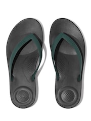 Schwarz Chrom - FitFlop™ iQushion™ Ergonomic Zehentrennersandale - Bild 3 von 5