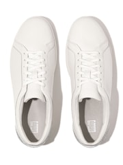 Белый - FitFlop Rally Crystal Backtab Leather Sneakers - Image 5 of 6