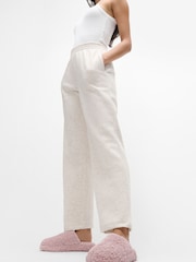 Fitflop IQushion D-Luxe Padded Teddy Mule Slippers - Image 1 of 5