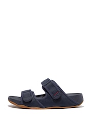 FitFlop Blue Gogh Moc Mens Adjustable Water-Resistant Slides - Image 1 of 4