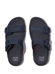 FitFlop Blue Gogh Moc Mens Adjustable Water-Resistant Slides - Image 3 of 4