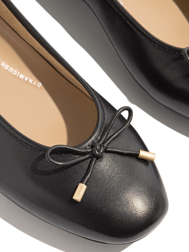FitFlop Delicato Bow Soft Leather Ballet Flats - Image 5 of 5