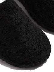Fitflop IQushion D-Luxe Padded Teddy Mule Slippers - Image 5 of 5