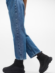 Fitflop Neo-D-Hyker Waterproof Zip Front Padded Black Boots - Image 1 of 5