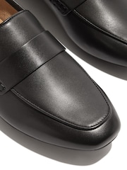 FitFlop Delicato Soft Leather Black Loafers - Image 5 of 5