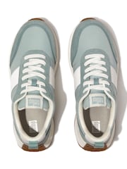 Fitflop F-Mode Flow Fabric Suede Leather Trainers - Image 5 of 5
