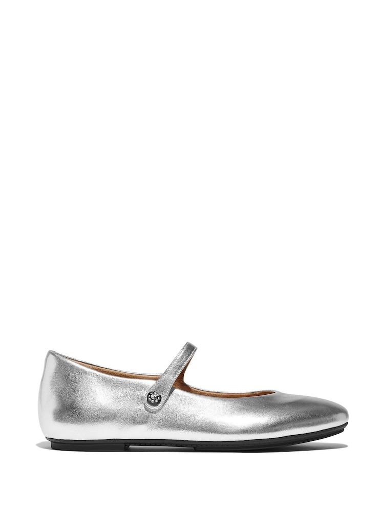 FitFlop Mary Jane Delicato Soft Leather Mary Jane Shoes - Image 2 of 5
