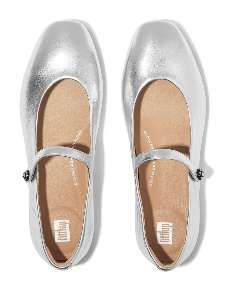 FitFlop Mary Jane Delicato Soft Leather Mary Jane Shoes - Image 5 of 5