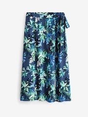 Pure Collection Blue Panelled Skirt - Image 4 of 4