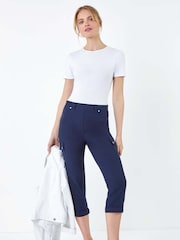 Pantalones cargo elásticos con vuelto de Roman - Imagen 1 de 5