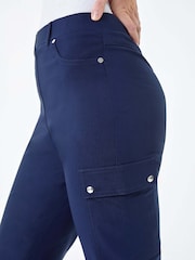 Pantalones cargo elásticos con vuelto de Roman - Imagen 5 de 5