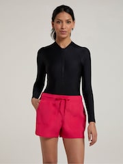 Mountain Warehouse Pink Womens Stretch Swim Board Shorts - Image 4 of 10