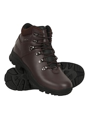 Mountain Warehouse Brown Latitude II Extreme Womens Waterproof Leather Walking Boots - Image 1 of 6