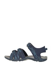 Sininen - Mountain Warehouse Womens Leveä lesti Santorini Summer Sandaalit - Kuva 2 / 8