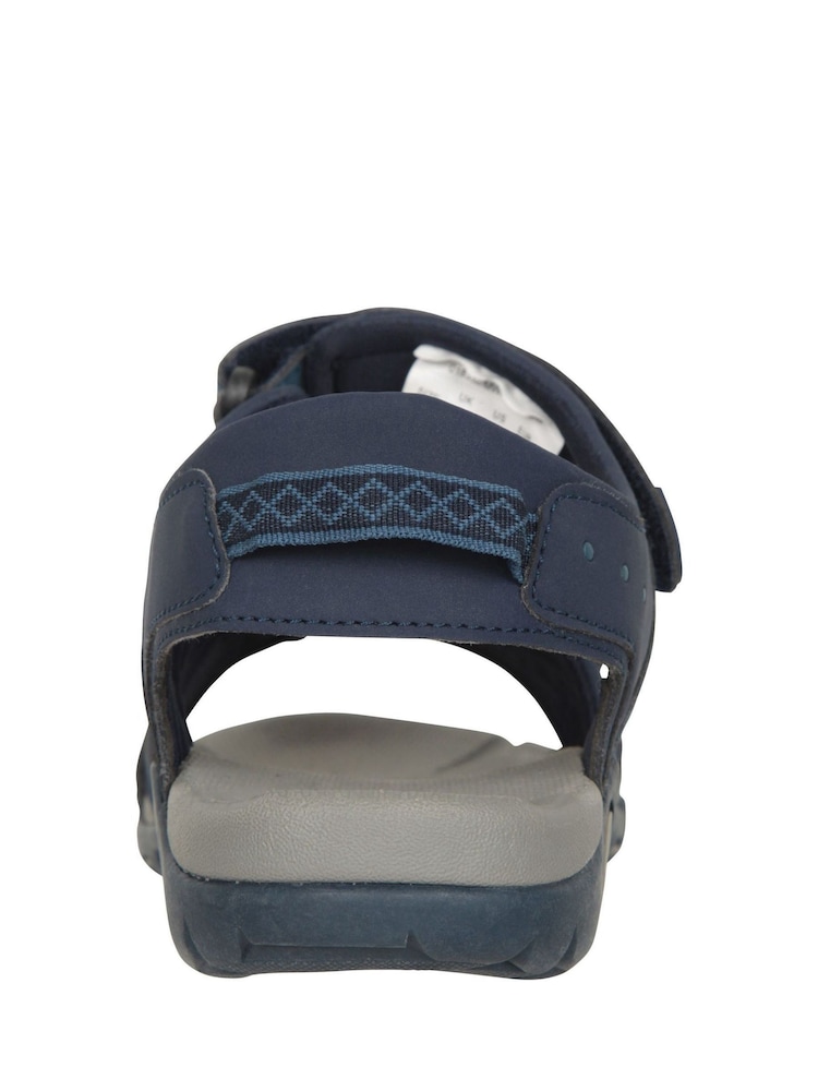 Bleu - Sandales estivales Mountain Warehouse Santorini coupe large pour femme - Image 6 of 8
