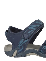 Sininen - Mountain Warehouse Womens Leveä lesti Santorini Summer Sandaalit - Kuva 8 / 8