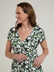 Mountain Warehouse Green Womens Santorini UV Jersey Wrap Dress - Image 2 of 9