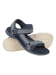 Mountain Warehouse Blue Womens Beachtime Lightweight Sandals - Image 1 of 7