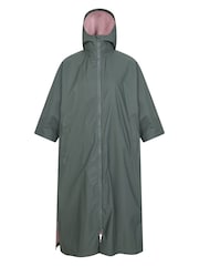 Mountain Warehouse Green Coastline Womens Water-Resistant UV Max Changing Robe - Image 1 of 4